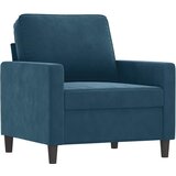  4-dijelni set sofa s jastucima plavi baršunasti | Eponuda.ba