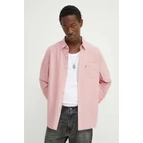 Levi's Bombažna srajca moška, roza barva