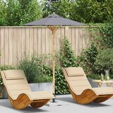  Vrtni suncobran Tamno siva Ø 150 x 210 cm bambus | shoptok.hr