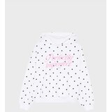 Sinsay Oversize dukserica s pamukom i printom | shoptok.hr