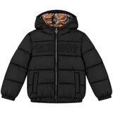 Guess HOODED LS PADDED JACKET W/ZIP Crna Cijene