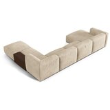 Micadoni Bež/krem kutna garnitura od bouclé tkanine (s desnim kutom/u obliku slova "U") Martina – Home | shoptok.hr