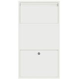  Sandučić za pakete s pohranom Bijelo 44 x 22 x 82 cm Čelik | shoptok.hr