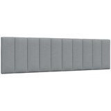 vidaXL Vzglavna stranica svetlo siva 180 cm blago | Shoptok.si