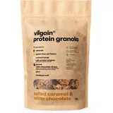 Proteinska granola - slana karamela in bela čokolada