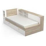  Krevet LIFE 385304 90x200 (hrast kronberki/bijela) | shoptok.hr