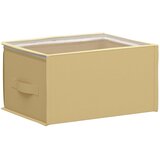  Kutija za pohranu s prozirnim prozorom na vrhu 2 pcs Krem | shoptok.hr
