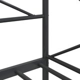  Dnevni krevet bez madraca crni 90x200 cm čelik | shoptok.hr