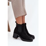 Boto Women's ankle boots on heel lined black Zelia | shoptok.hr