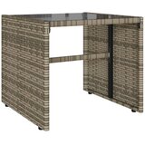  4-dijelni set vrtnih sofa od poliratana s jastucima sivi | shoptok.hr