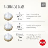 Nuk Perfect Match steklenička z indikatorjem temperature White 150 ml | Shoptok.si