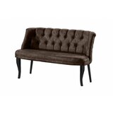 Atelier Del Sofa sofa dvosed roma black wooden brown Cene