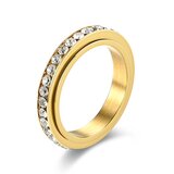 INF Vrtljivi antistresni obroč Gold, (21238059) | Shoptok.si