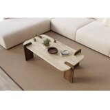 Hanah home sto za kafu leapiri travertine walnut | ePonuda.com