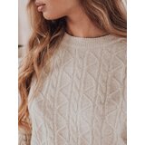 DStreet Damski sweter BRAVINA beżowy | Shoptok.si