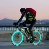 LED-Lučka za ventilček kolesa, modra