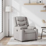 vidaXL Ležaljka Oblačno siva tkanina | shoptok.hr