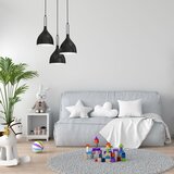  Luster na sajli NOAK 3xE27/15W/230V crna/hrom | Eponuda.com