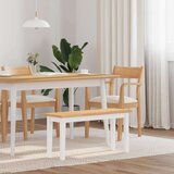 vidaXL klop 90 cmSolid Wood Rubber Cene