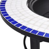 Posuda za vatru s mozaikom plavo-bijela 68 cm keramička | shoptok.hr