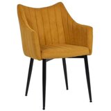  Stolica MONTE - samt tkanina - žuta | shoptok.hr