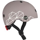 Scoot&Ride® dječja kaciga xxs brown lines | shoptok.hr
