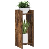 Stalak za biljke s policom Dimljeni Hrast 30 x 30 x 80 cm | shoptok.hr