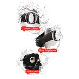 Pipedream Fetiš Strap-On 12 - votli dildo s trakom (črn) | Shoptok.si