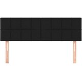  Uzglavlja crna 144x5x78/88 cm od tkanine | shoptok.hr