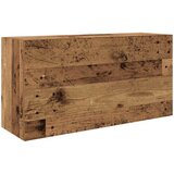 Maison Chic Kopalniška stenska omarica - Kopalniške omarica starinski les 80x25x40 cm inž. les iu1335, (22063995) | Shoptok.si