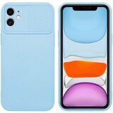 Cadorabo Ohišje, združljiv z Apple v Bonbon Light Blue - Zaščitni pokrov, narejen iz fleksibilnega silikona TPU in z zaščito pred kamero, (20602975) Cene