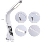  Brilagi - LED prigušiva stona lampa sa displejem PELLE LED/7W/230V bela | Eponuda.com