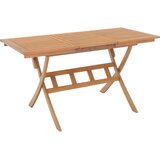 Ambia Garden VRTNA ZLOŽLJIVA MIZA les barva tikovine | Shoptok.si