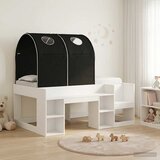  Krevet s Tunnels 4 pcs Bijela i crna Konstruirano drvo | shoptok.hr