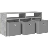  Nizek šalter s predalom Betonsko siva 87 x 27,5 x 43 cm, (5000238887) | Shoptok.si