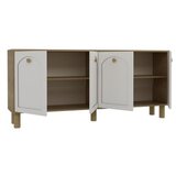 Hanah home komoda simple KX180 bohem sapphire oak white