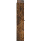  Ormar za cipele na zidu UTRECHT 71 x 17 x 86 cm Dimljeni hrast | shoptok.hr