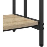 vidaXL Stalak za odjeću s policom sonoma hrast 60 x 30 x 100.5 cm | shoptok.hr