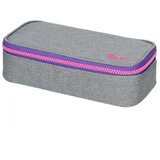 Spirit Spirit: Ovalna peresnica roza in jeans barve 23x10x5,5cm | Shoptok.si