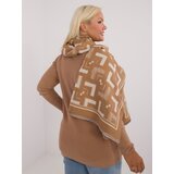 Wool Fashion Italia Scarf-AT-SZ-23158.32-camel | Shoptok.si