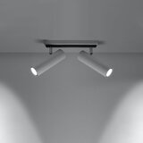 Nice Lamps bela stropna svetilka 6x30 cm mira – | Shoptok.si