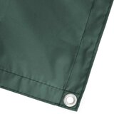  Zaslon za privatnost na balkonu 180 x 500 cm Polyester Zelena | Shoptok.si