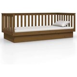  Dnevna postelja medeno rjava 80x200 cm trdna borovina, (20725483) | Shoptok.si