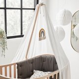 Leander® obroba za otroško posteljo classic™ cool grey | Shoptok.si
