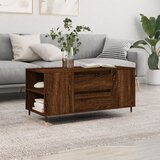 vidaXL Stolić za kavu boja hrasta 102x44,5x50 cm od konstruiranog drva | shoptok.hr