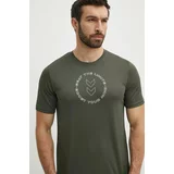Hummel Kratka majica za vadbo Boost zelena barva, 223838