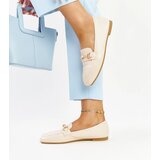 Gemre Light beige decorative loafers Docherty | Shoptok.si