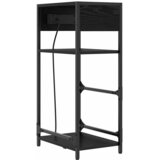  Noćni ormar Crni hrast 40 x 27 x 76 cm Konstruirano drvo | Eponuda.com