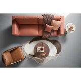 MID.YOU 3-SED, oranžna les, tekstil | Shoptok.si