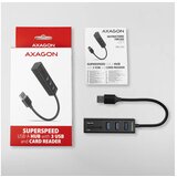 Axagon HMA-CR3A USB HUB, crni | shoptok.hr